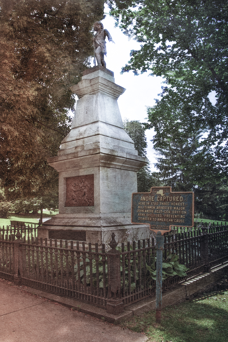 Site of the capture and memorial to Major Andre, Tarrytown, New York