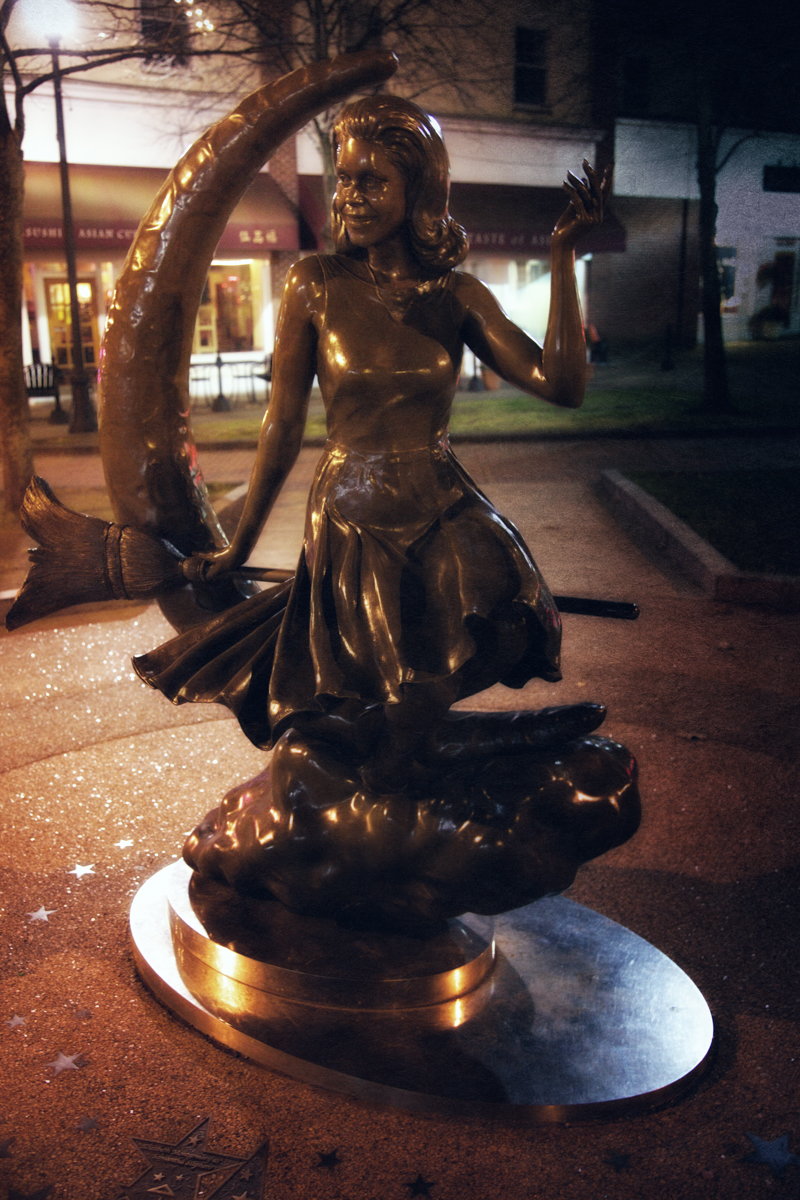 The Bewitched Statue, Salem, Massachusetts.