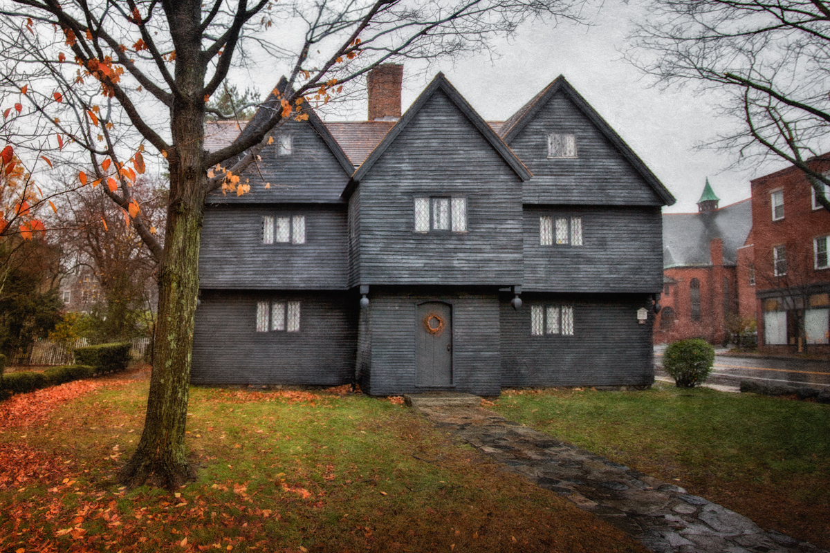 The Witch House, Salem, Massachusetts.