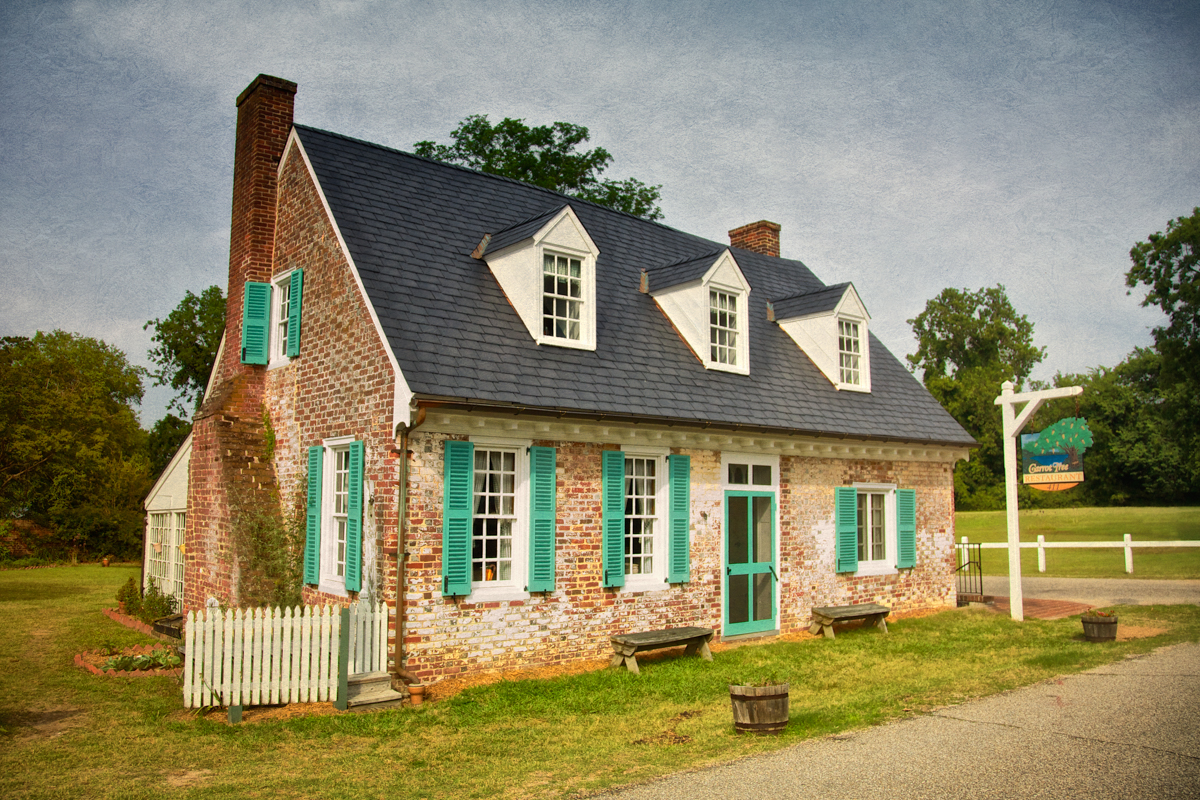 The Cole Diggs house, circa 1720 is believed to be haunted by a pair of colonial era ghosts