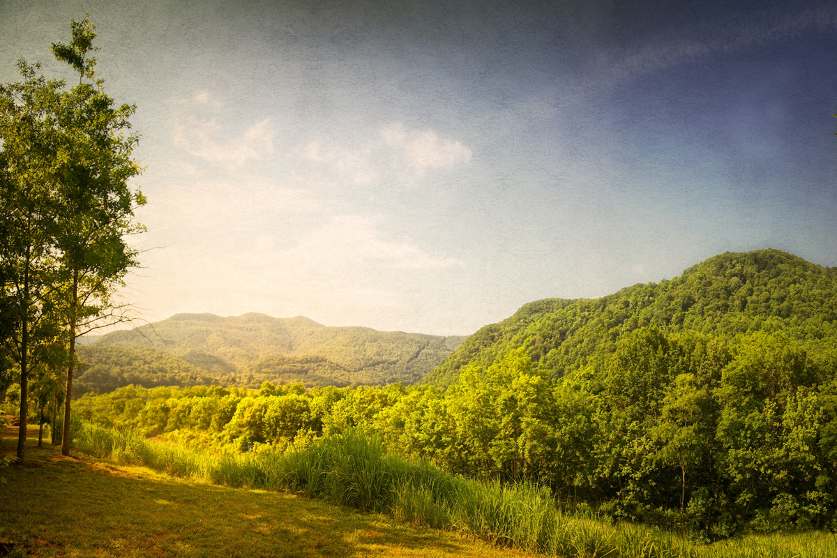 Sunset, Greenbrier County, West Virginia.