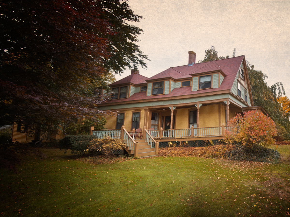 Exterior of the Beechwood Bed and Breakfast, Barnstable, County Barnstable, Cape Cod, Massachusetts