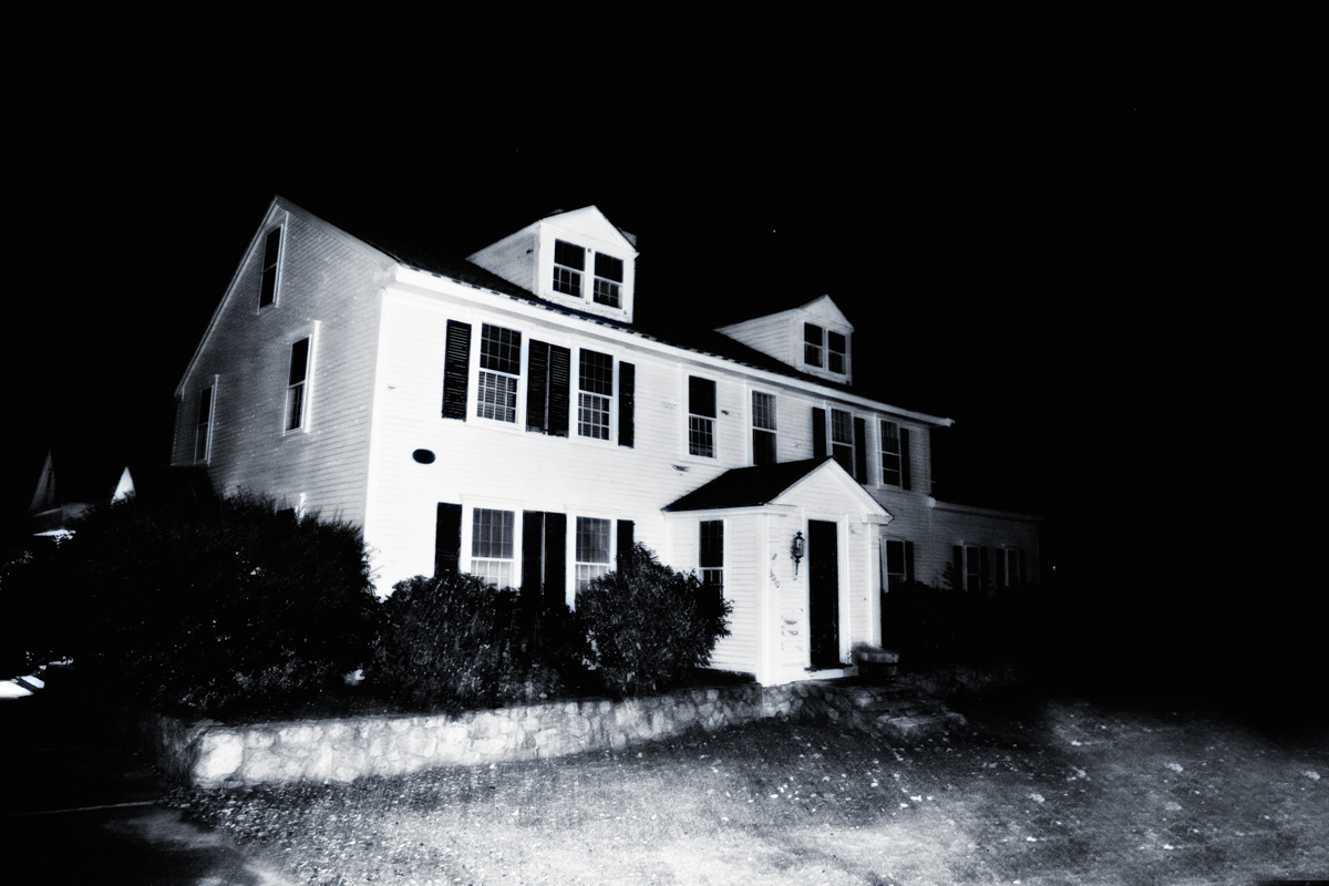 The Barnstable House, also known as the House of Eleven Spirits, Barnstable, MA.
