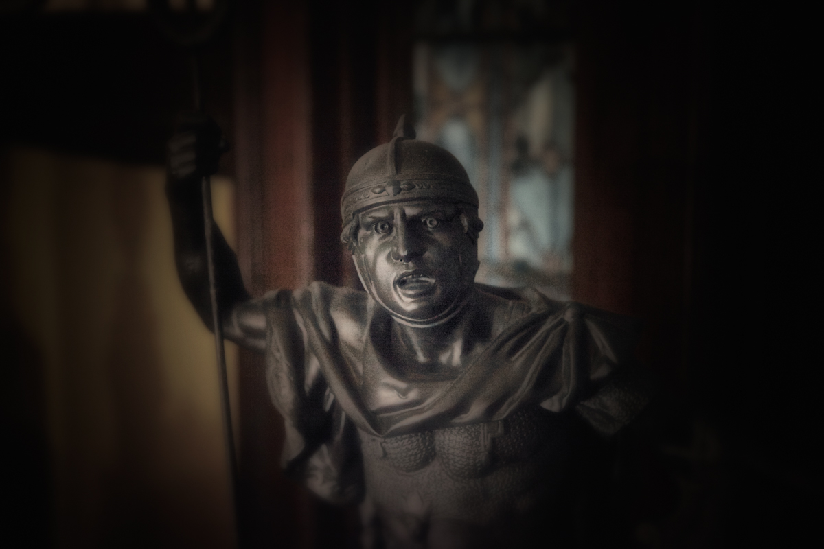 Casting of Roman Soldier, Rockcliffe Mansion
