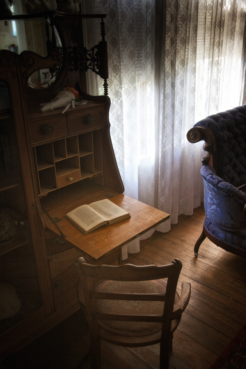 Mrs. Cruikshank's Drop Front Writing Desk, Rockcliffe Mansion