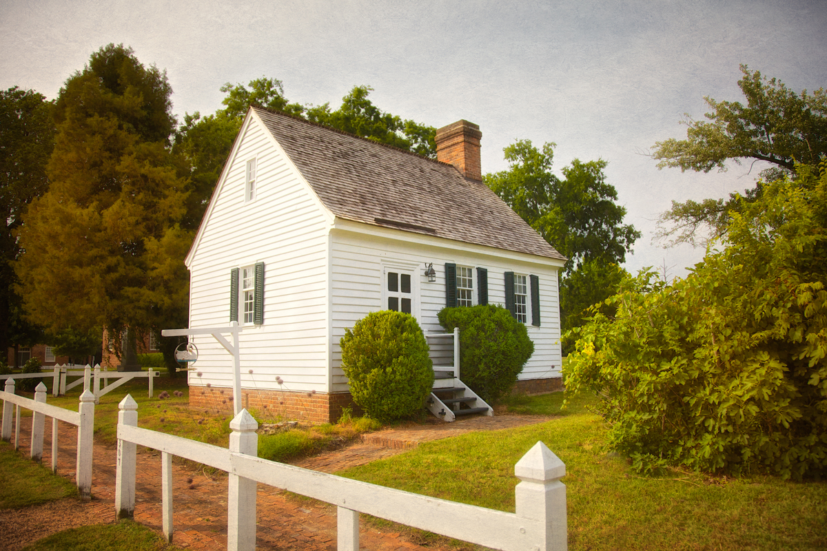 The Old Medical Shop in historic Yorktown, Virginia