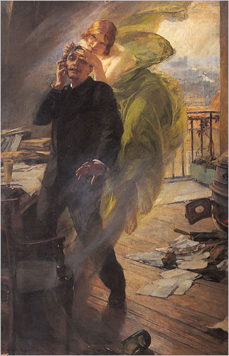 The Green Muse by Albert Magian, 1895