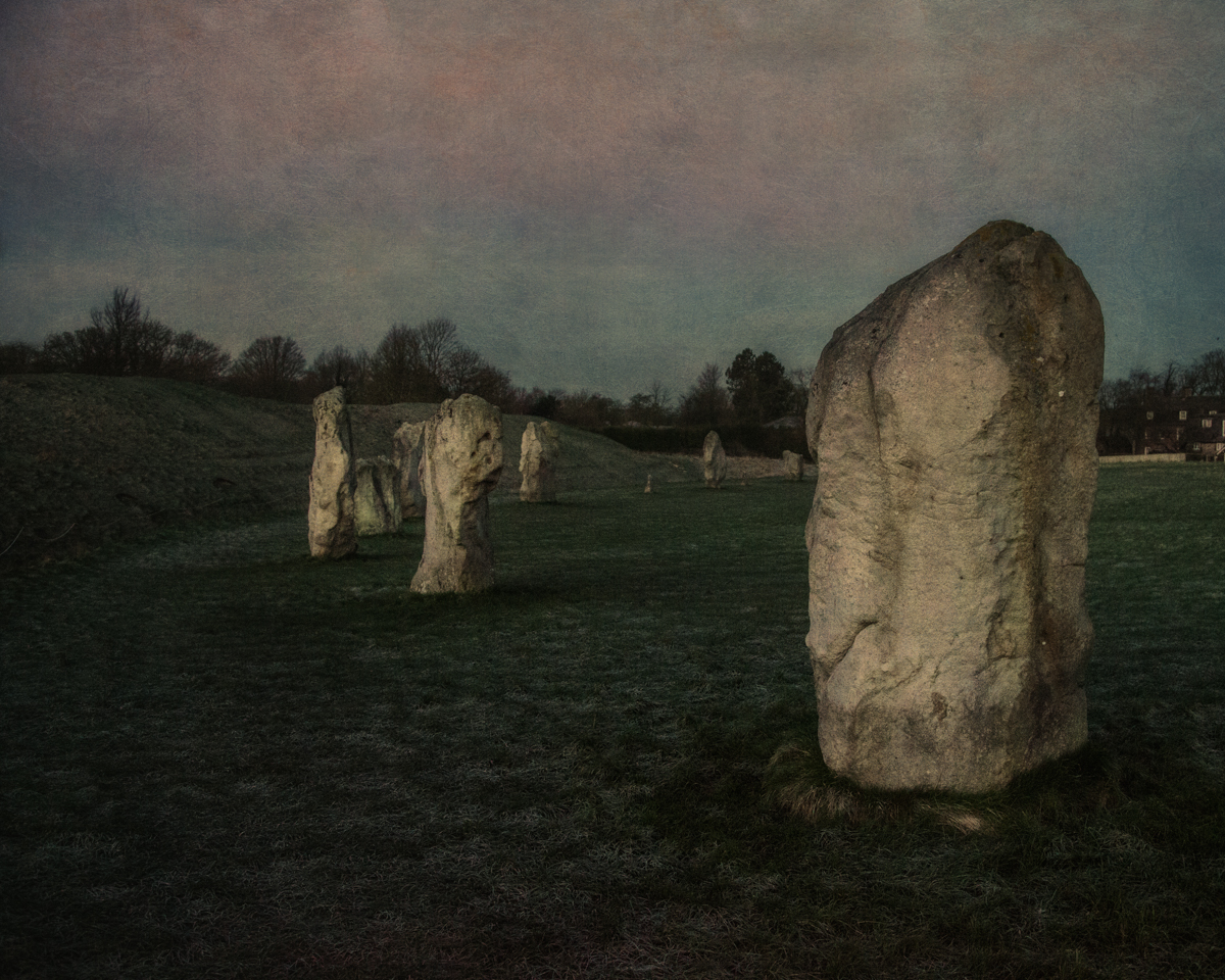 Standing Stones of the Great Circle, Southern Arc at Sunrise