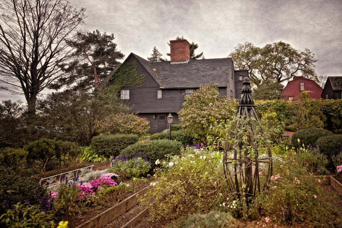 The Gardens at The House of the Seven Gables in Salem, Massachusetts