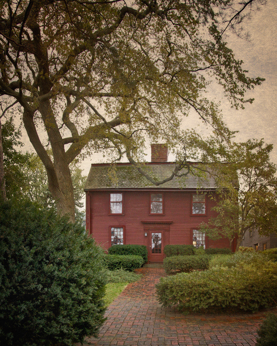 The Nathaniel Hawthorne House, Nathaniel Hawthorne's Birthplace, c. 1750.