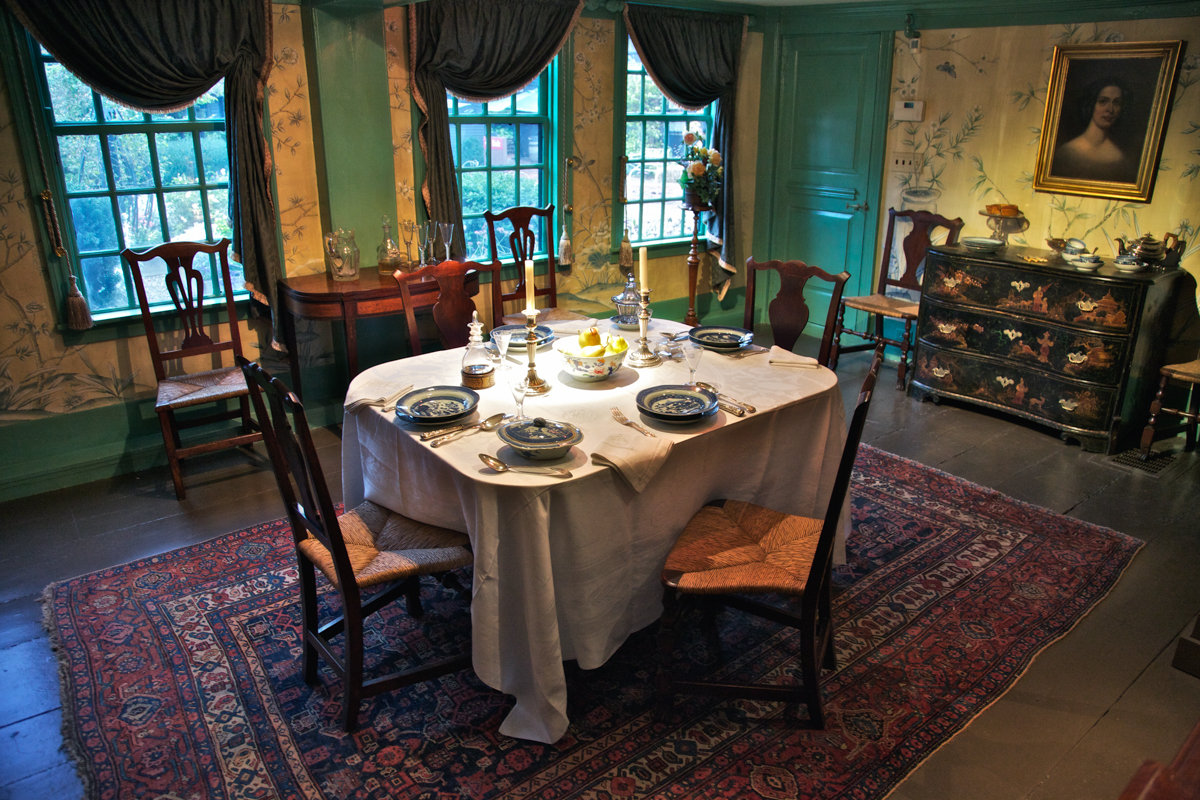 Dining Room at The House of Seven Gables, part of Captain Turner's original structure