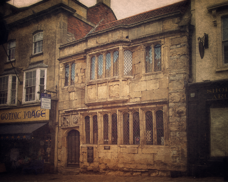 The Tribunal on High Street, Glastonbury, 15th century, now a tourist center and museum