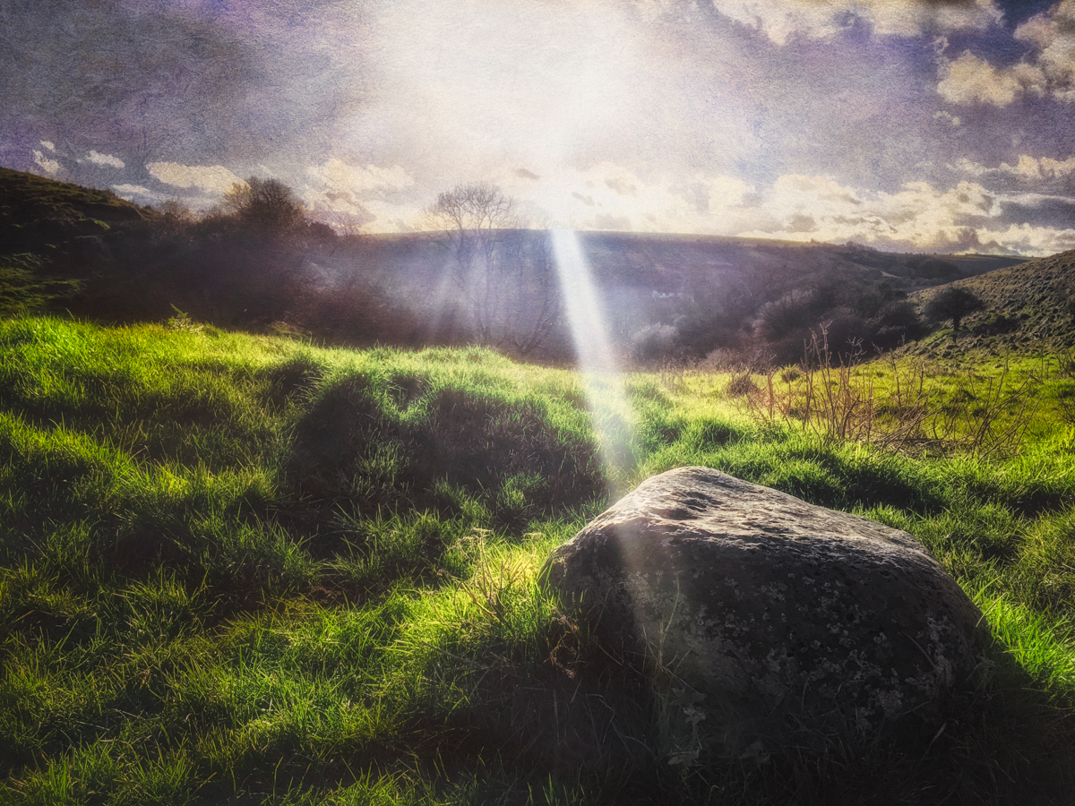 The Bloodstone near Luccombe Spring in Wiltshire, where it's believed King Afred had prisoners executed, and is the location of a possible ritual sacrifice dating to the Romano-British period