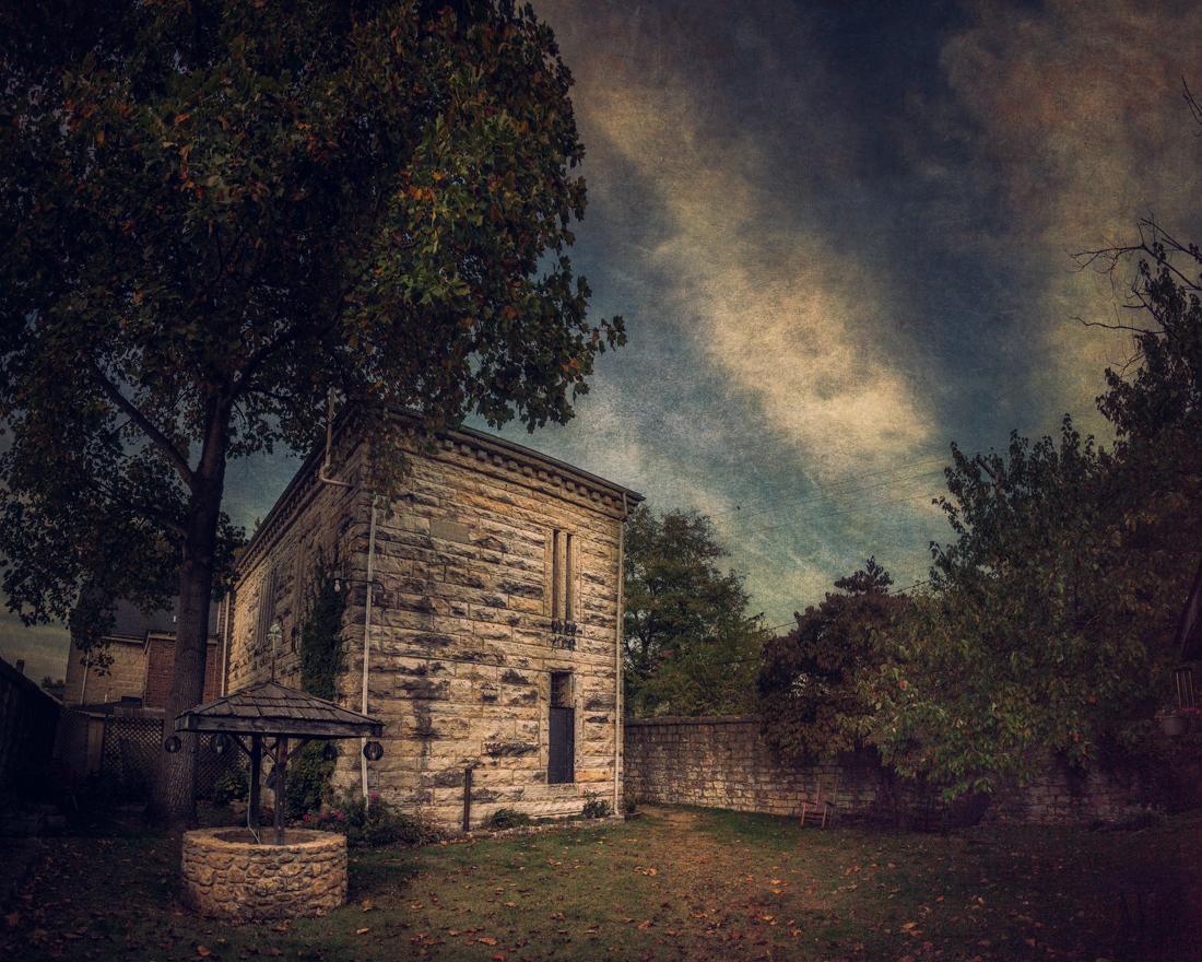 The back garden of the Jailer's Inn, where the gallows stood.