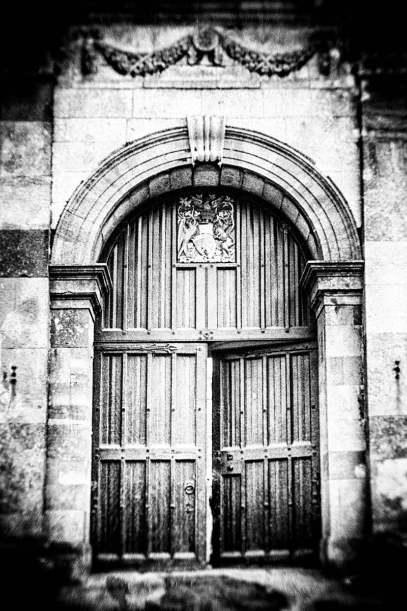 The entrance to Kilkenny Castle, where the trial of Dame Alice Kyteler and her accomplices was held. A counter in the oldest part of the castle continues to count visitors even when that area is empty and locked for the evening.