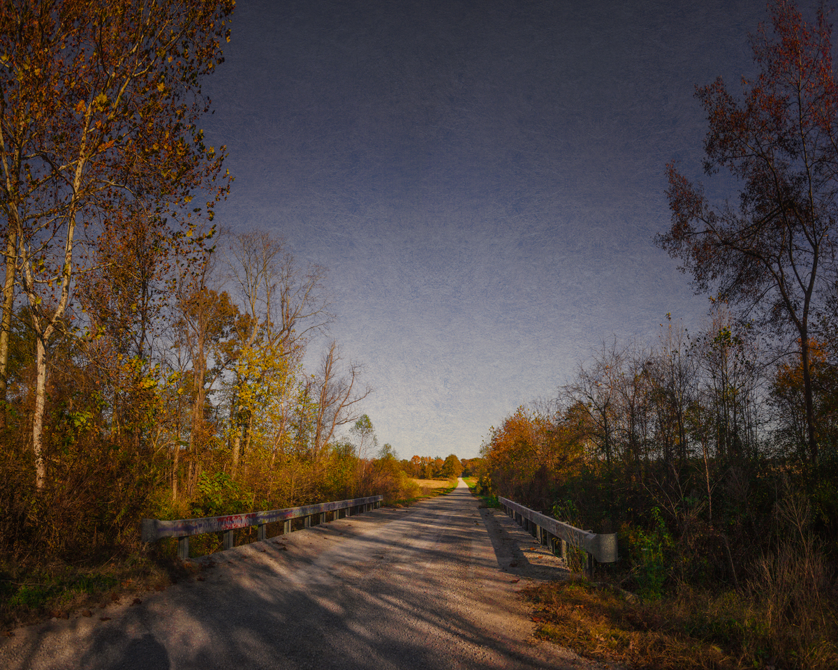 Bridge across Lakey's Creek, where Lakey's ghost would go no further