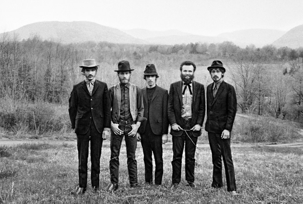 The Band at home in the Catskills