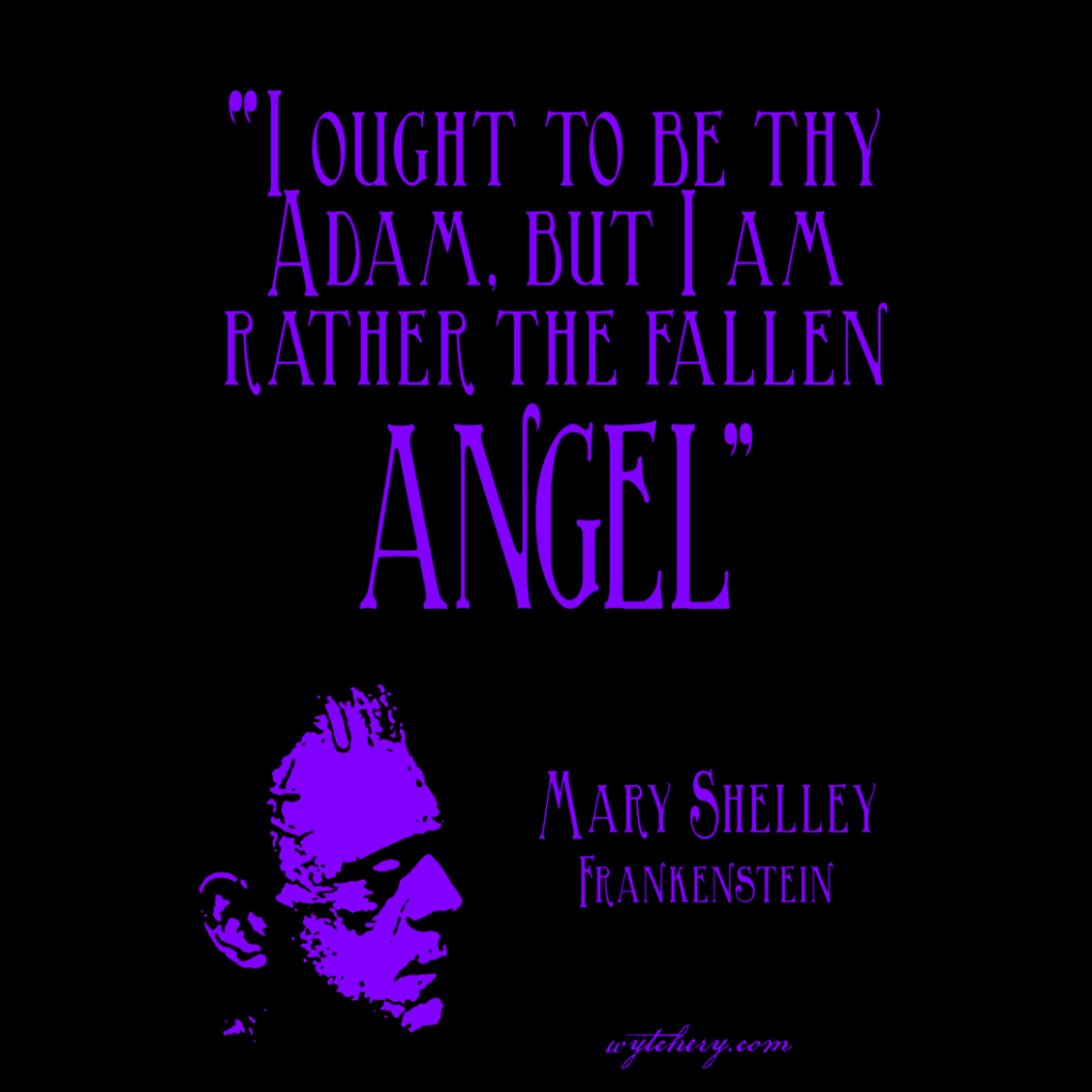 “I ought to be thy Adam, but I am rather the fallen Angel,” Mary Shelley’s Frankenstein