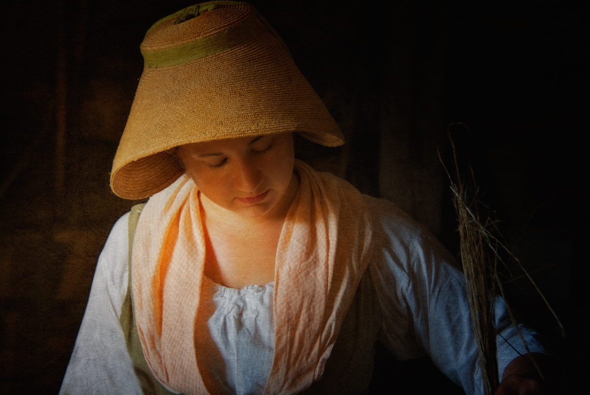 The flax maiden from Haunted Travels in the Hudson River Valley of Washington Irving