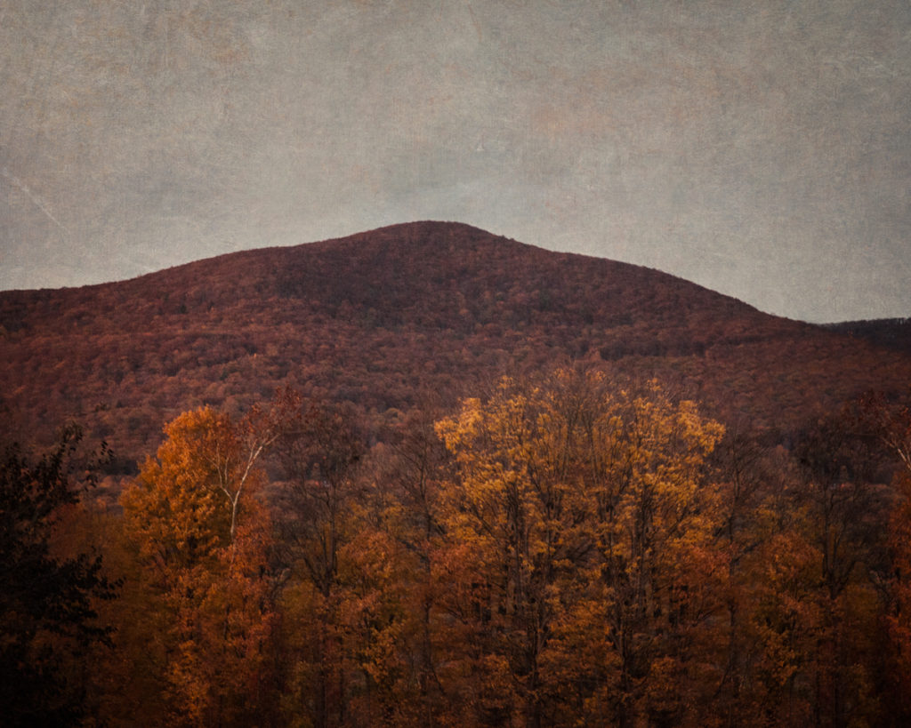 Overlook Mountain near Woodstock, New York, in the Catskills, from Haunted Travels in the Hudson River Valley of Washington Irving