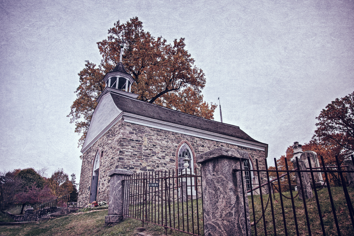 The Old Dutch Church of Sleepy Hollow from Haunted Travels in the Hudson River Valley of Washington Irving