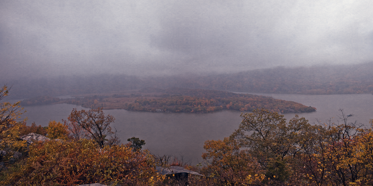 View of Iona Island from Haunted Travels in the Hudson River Valley of Washington Irving
