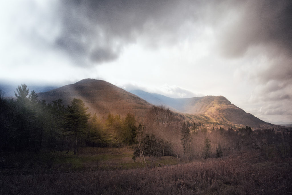 Sunlight on the Catskills from Haunted Travels in the Hudson River Valley of Washington Irving