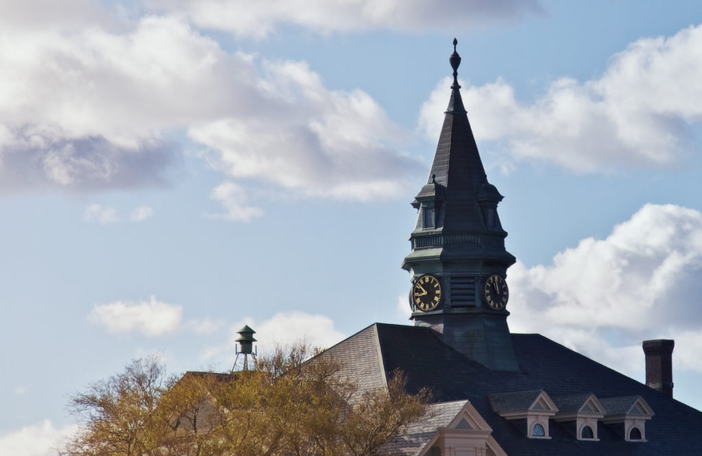 Provincetown Town Hall Clock Tower, c. 1886.