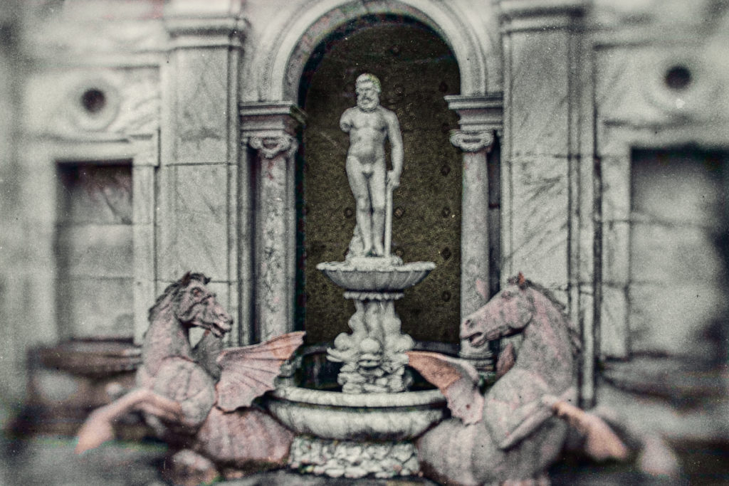 Neptune Fountain at Winfield Hall