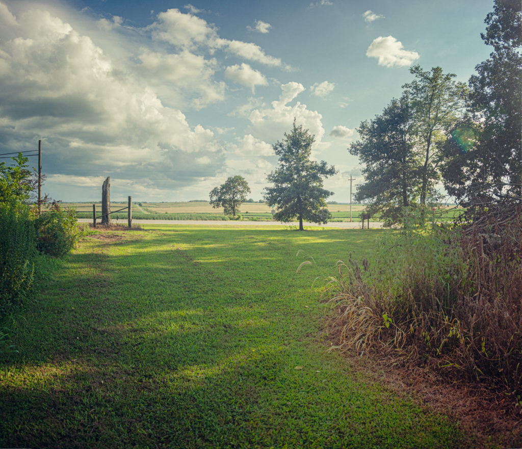 Site of the Trousdale School, destroyed by the Tri-State Tornado of 1925